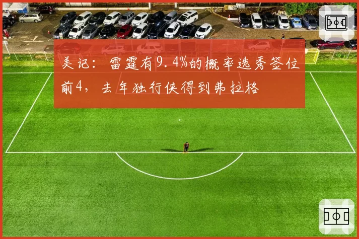 美记：雷霆有9.4%的概率选秀签位前4，去年独行侠得到弗拉格